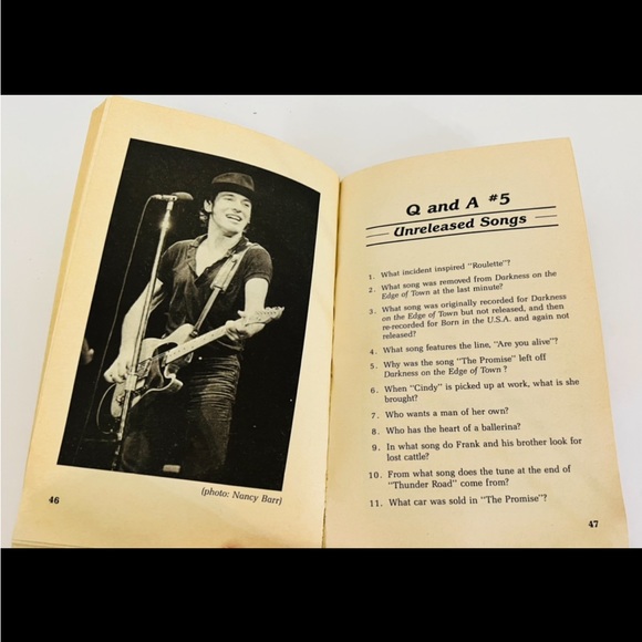 Prove It All Night Bruce Springsteen Trivia Book - Picture 13 of 13